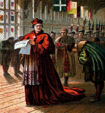 Cardinal Wolsey, c1850 by Unbekannt