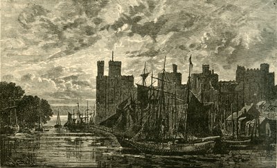 Carnarvon Castle by Unbekannt