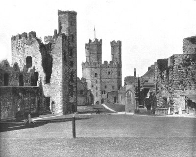 Carnarvon Castle, North Wales, 1894 by Unbekannt