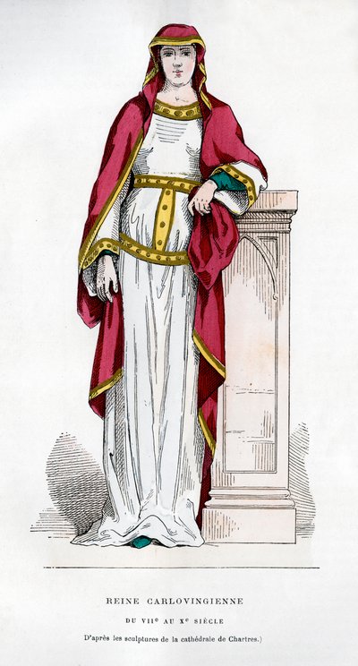 Carolingian Queen, 7th-10th Century by Unbekannt