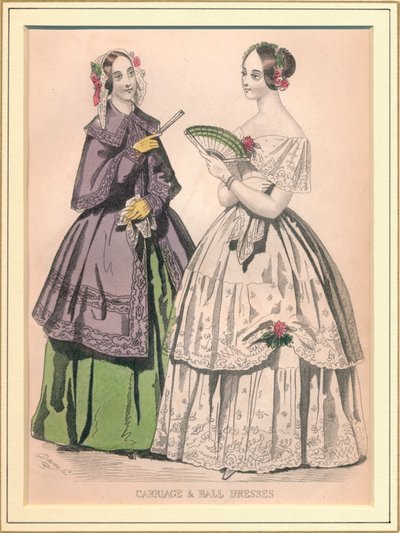 Carriage & Ball Dresses by Unbekannt