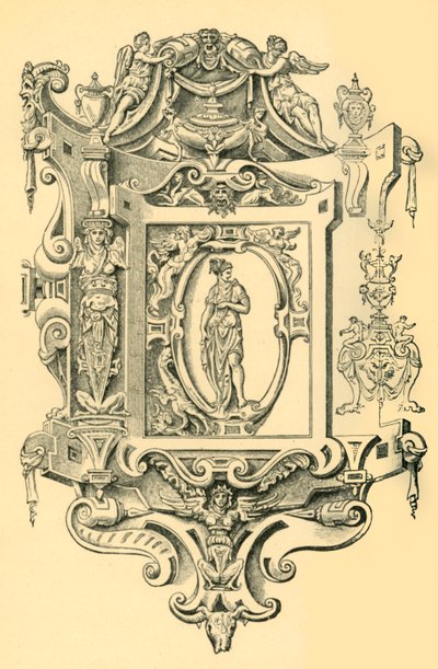 Cartouche, mid 16th century by Unbekannt