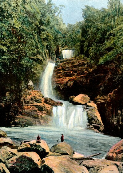 Cascade at Namora, Madagascar by Unbekannt
