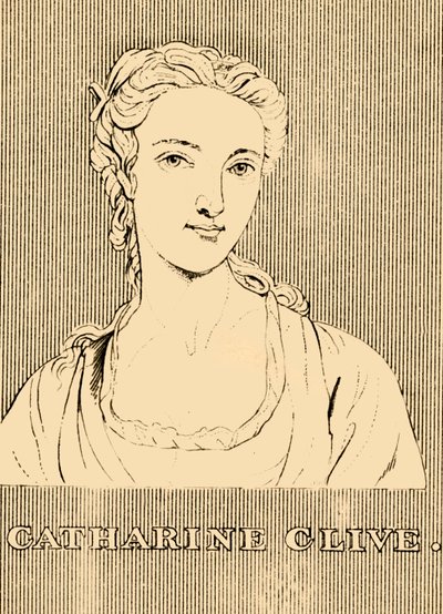 Catharine Clive by Unbekannt