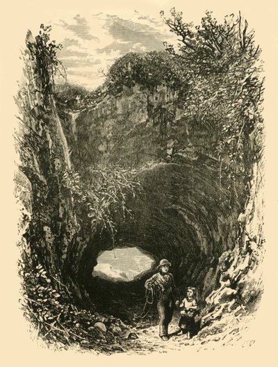 Cave at Pegwell Bay by Unbekannt