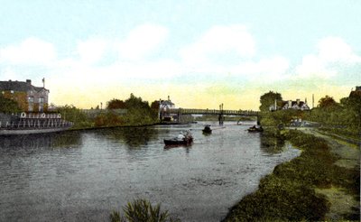 Caversham Bridge, Berkshire, 20th Century by Unbekannt