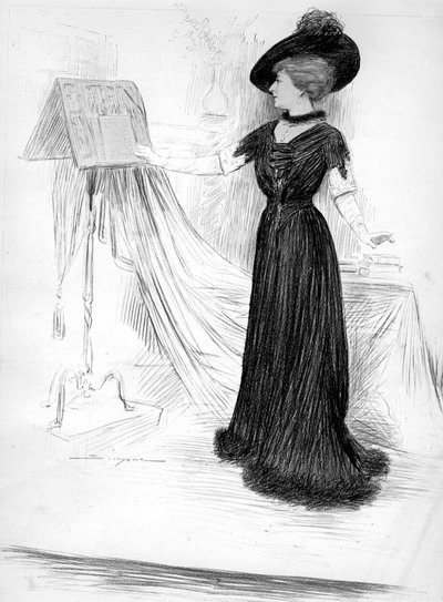 Cecile Sorel, French actress by Unbekannt