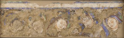 Celestial Figures, from Cave 224, 4th-6th century by Unbekannt