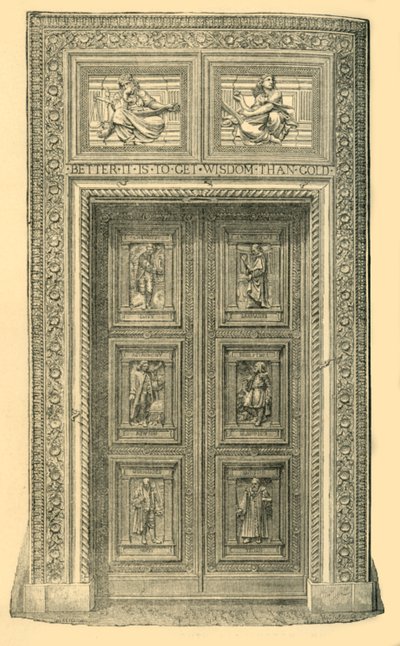 Central Door, South Kensington Museum, c1860s, 1881 by Unbekannt