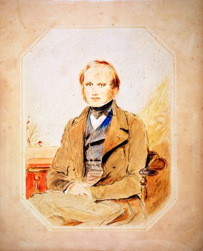 Charles Darwin, English naturalist by Unbekannt