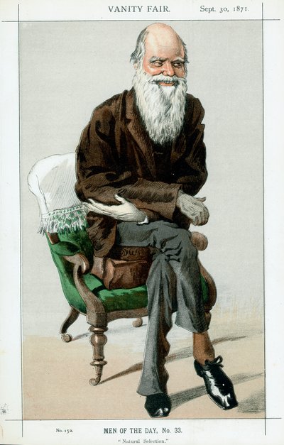 Charles Darwin, English naturalist by Unbekannt