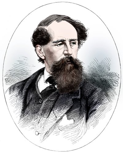 Charles Dickens, English novelist by Unbekannt