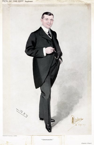 Charles Urban, American film pioneer by Unbekannt