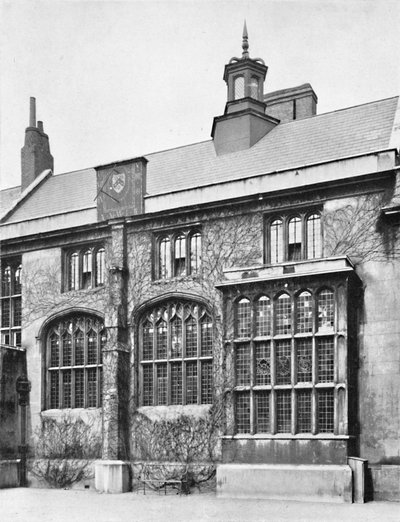 Charterhouse. Exterior of Hall with Bay by Unbekannt