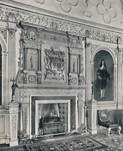 Chimney-Piece at Audley End, 1927 by Unbekannt