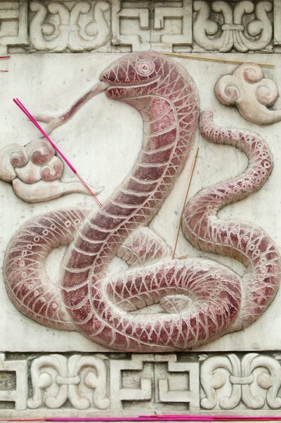 Chinese Astrological Sign, White Cloud Temple, Beijing, China by Unbekannt