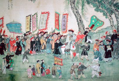 Chinese Painting from a Series about Chao Hsia by Unbekannt