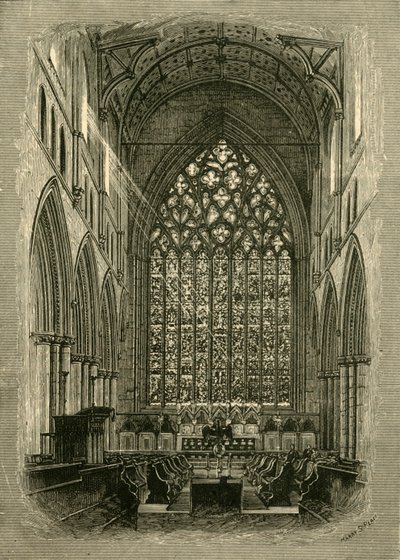 Choir of the Cathedral, 1898 by Unbekannt
