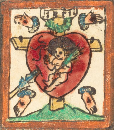 Christ Child in the Sacred Heart, c. 1475-1480 by Unbekannt