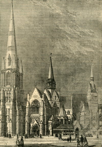 Christ Church, Westminster Bridge Road, c1878 by Unbekannt