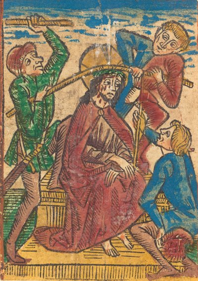 Christ Crowned with Thorns by Unbekannt