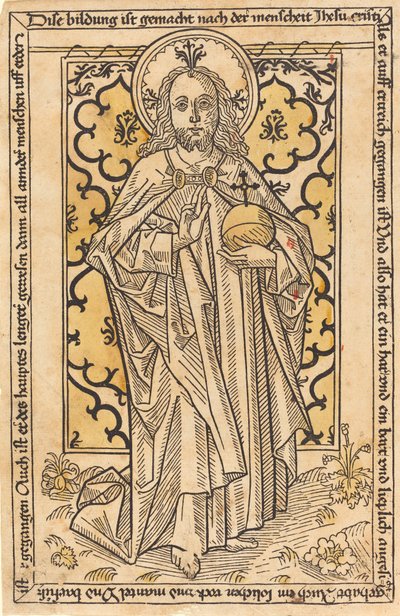 Christ as Salvator Mundi by Unbekannt