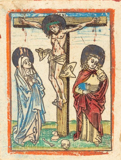 Christ on the Cross, 1480-1490 by Unbekannt