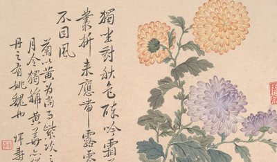 Chrysanthemums by Unbekannt
