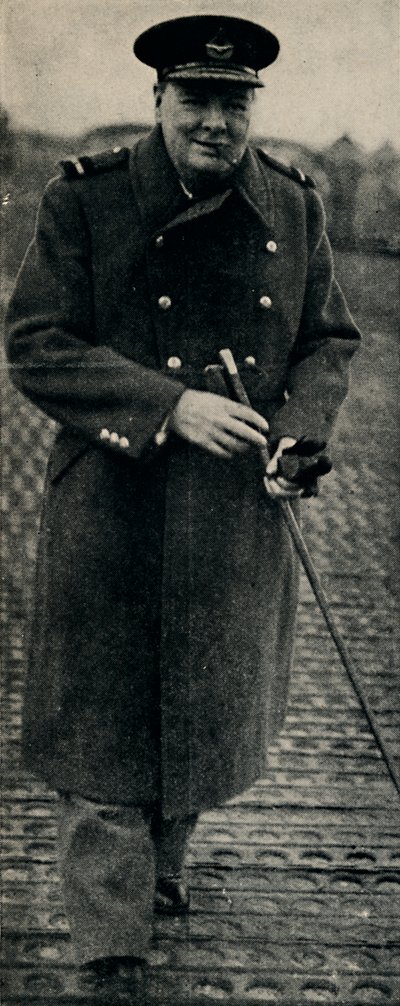 Churchill as an Airman by Unbekannt