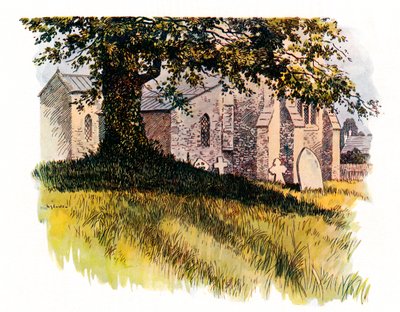 Churchyard at Tolpuddle Showing James Hammett