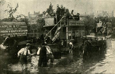 Clarendon Road, Southsea, After A Thunderstorm, 1901 by Unbekannt