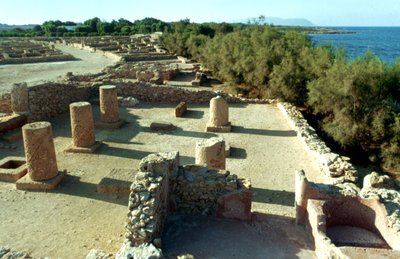 Coastal Roman ruins, Tunisia, 3rd century AD by Unbekannt