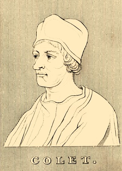 Colet, 1467-1519 by Unbekannt