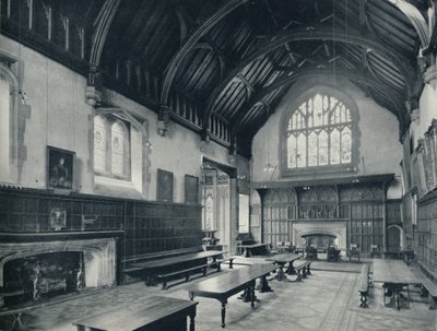 College Hall, Looking West, 1926 by Unbekannt