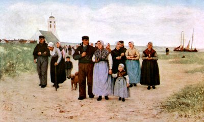 Coming from Church, 1926 by Unbekannt