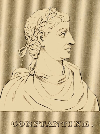 Constantine, 272 - 337 AD by Unbekannt