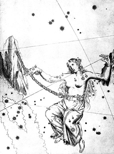 Constellation of Andromeda by Unbekannt
