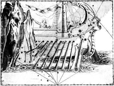 Constellation of Argo Navis by Unbekannt