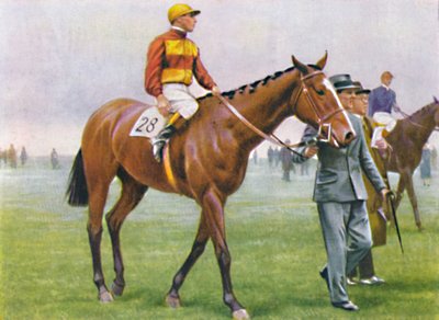 Contrevent, Jockey: A. Tucker, 1939 by Unbekannt