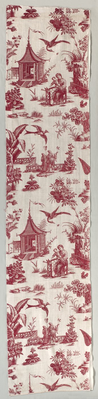 Copperplate-Printed Cotton by Unbekannt
