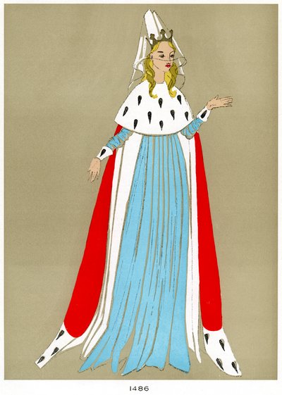 Costume of 1486, Early to Mid-20th Century by Unbekannt