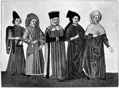 Costumes, 15th Century by Unbekannt