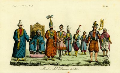 Costumes of the Berber Officials of Tunisia by Unbekannt