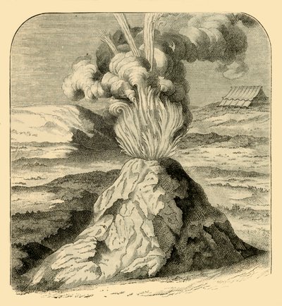 Cotopaxi in Eruption in 1743, 1881 by Unbekannt