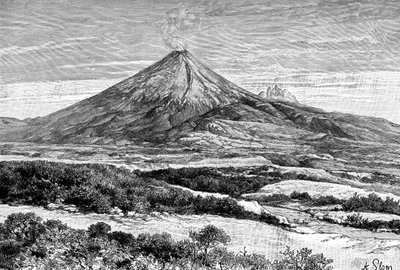 Cotopaxi Volcano, Ecuador, 1895 by Unbekannt