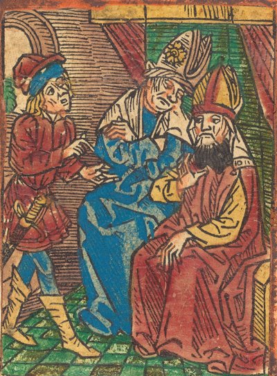 Council of High Priests, c. 1490 by Unbekannt