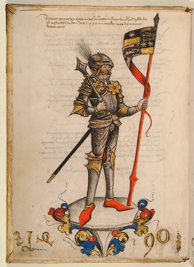 Count Albrecht of Hohenlohe and Ziegenhain by Unbekannt