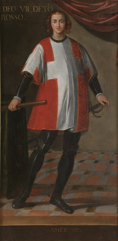 Count Amadeus VII of Savoy by Unbekannt