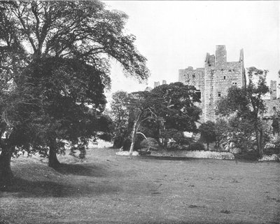 Craigmillar Castle, near Edinburgh, Scotland, 1894 by Unbekannt