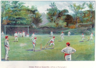 Cricket Field at Bournville by Unbekannt